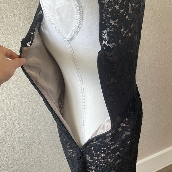 1.2.3 Paris Black Lace Midi DressSize 36 Fr - Picture 10 of 12